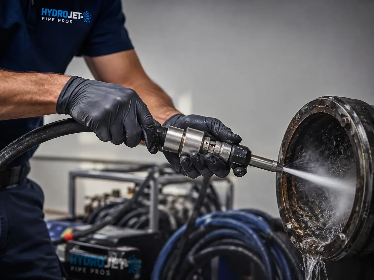 Hydro Jet Pipe Descaling in Harper Woods, MI